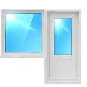 Дверь с окном